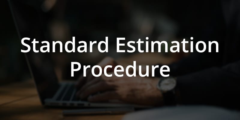 standard estimation procedure workshop