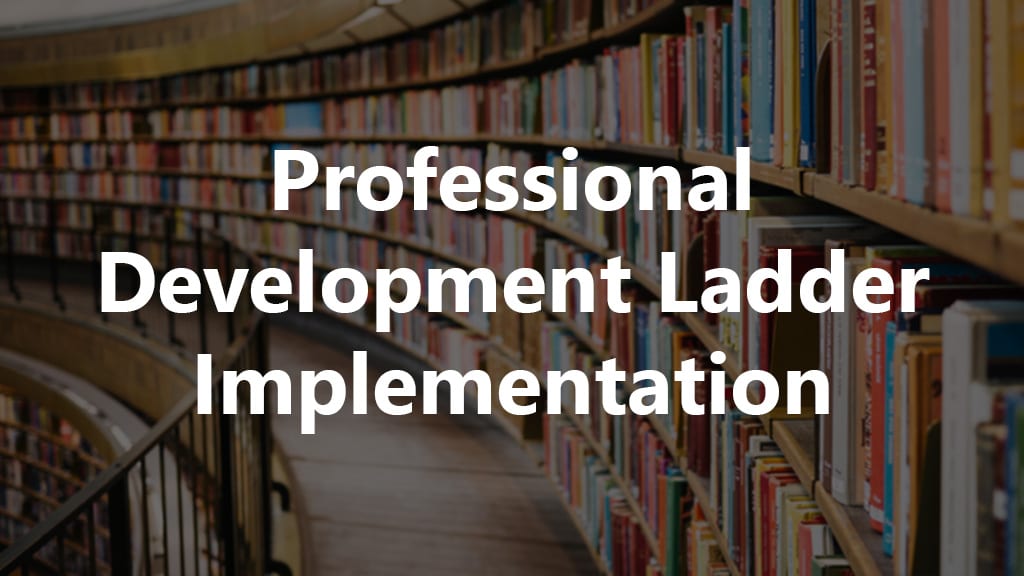 professional development ladder implementation workshop