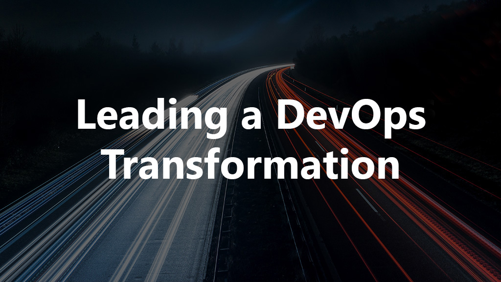 leading a devops transformation course image